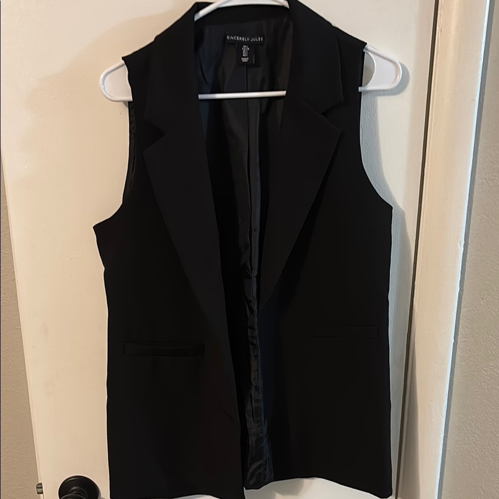 Andrew Marc Black Vest